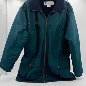 Vintage Womens Size L Columbia Teal Jacket